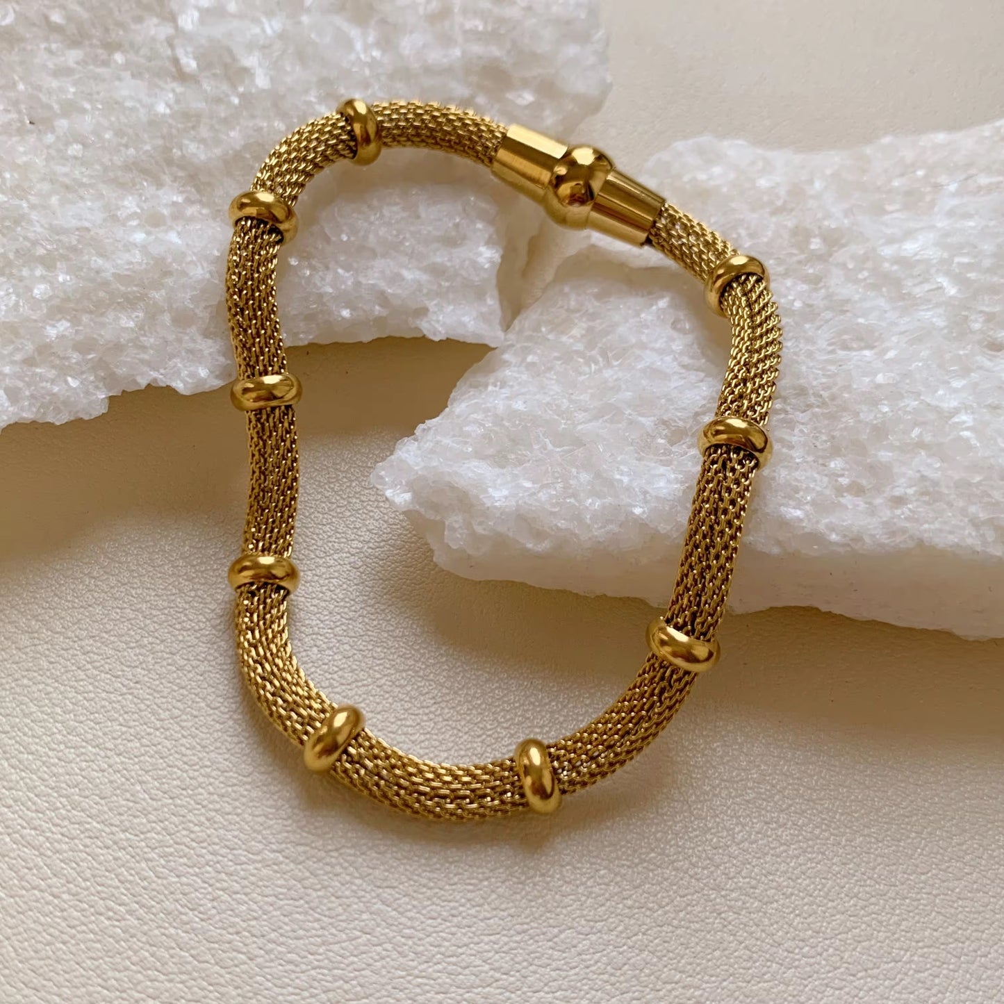 Aria Mesh Minimalist Bracelet