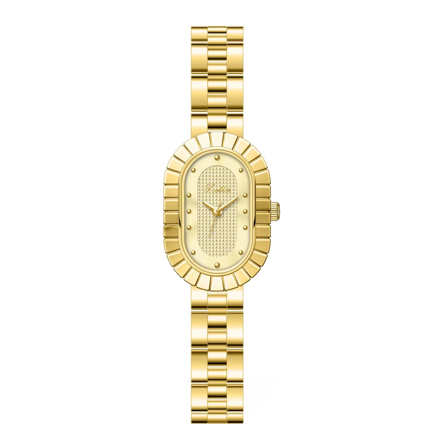 Women Vintage Stainless Steel Watch - 30.5mm