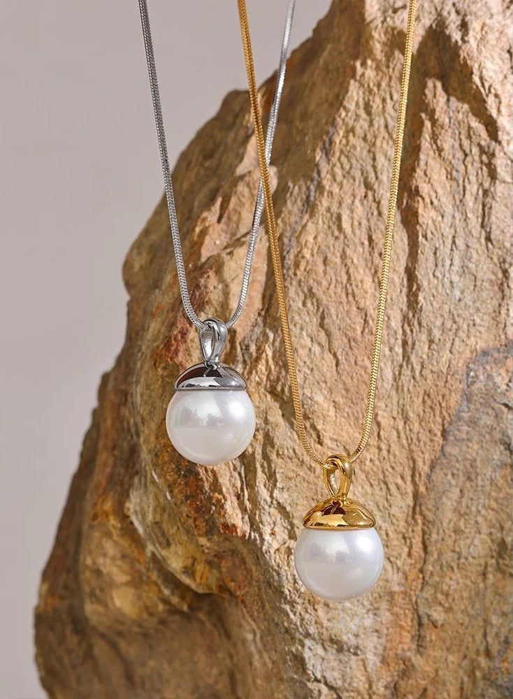 Pearl Ball Necklace