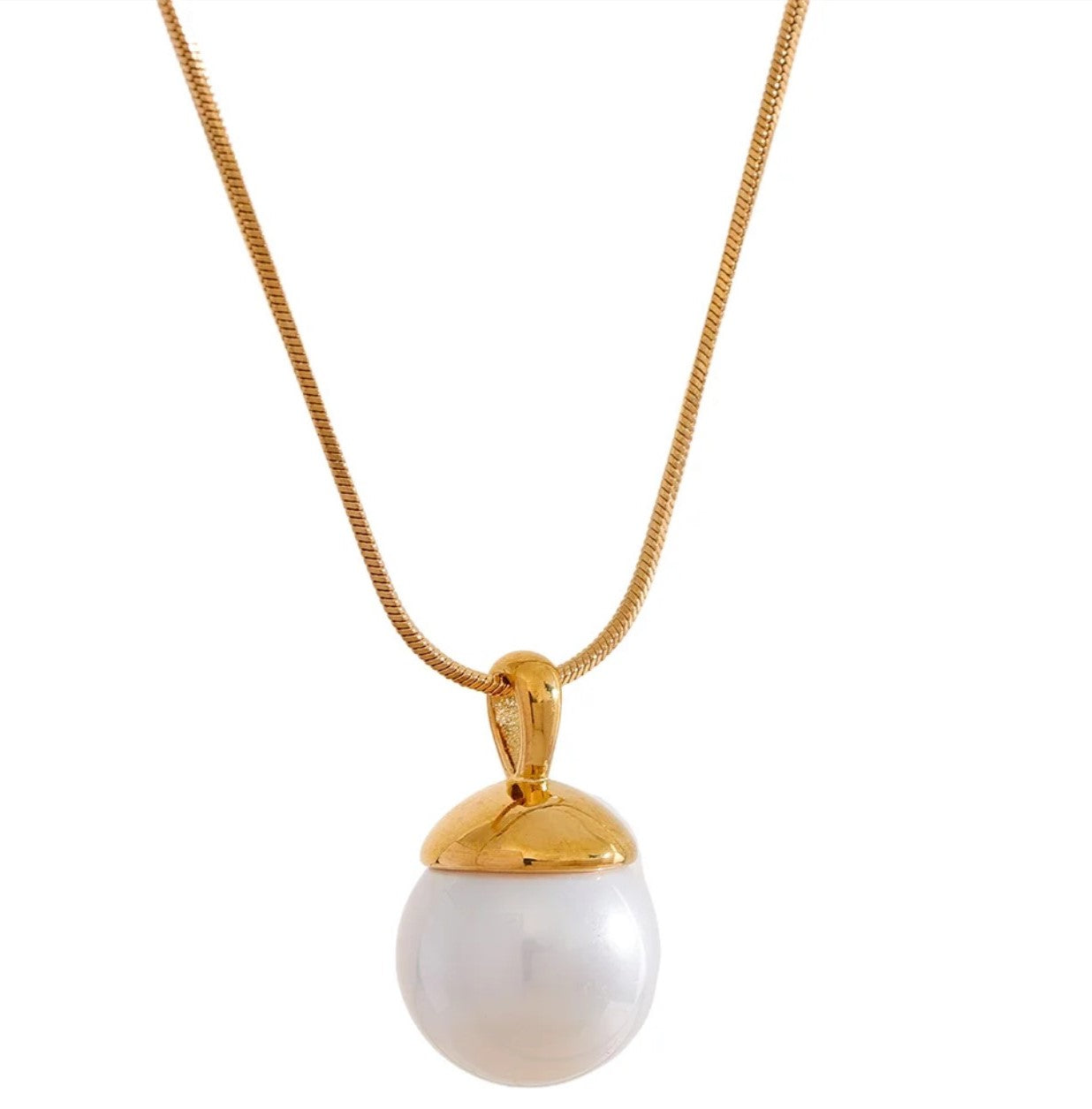 Pearl Ball Necklace