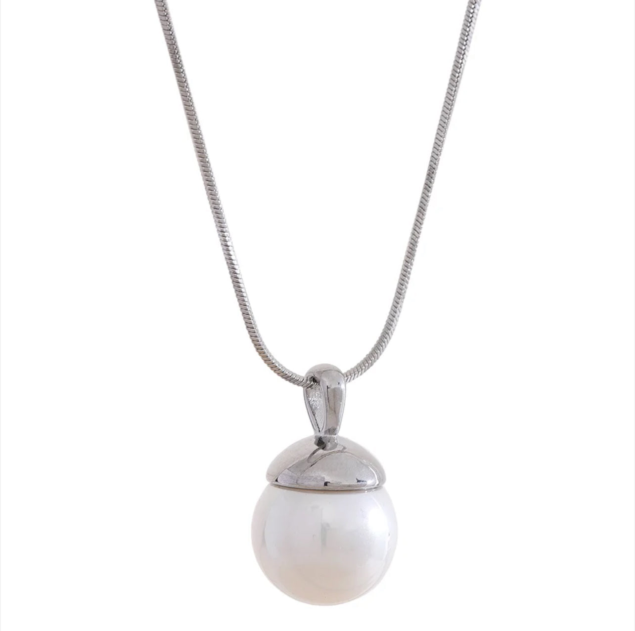 Pearl Ball Necklace