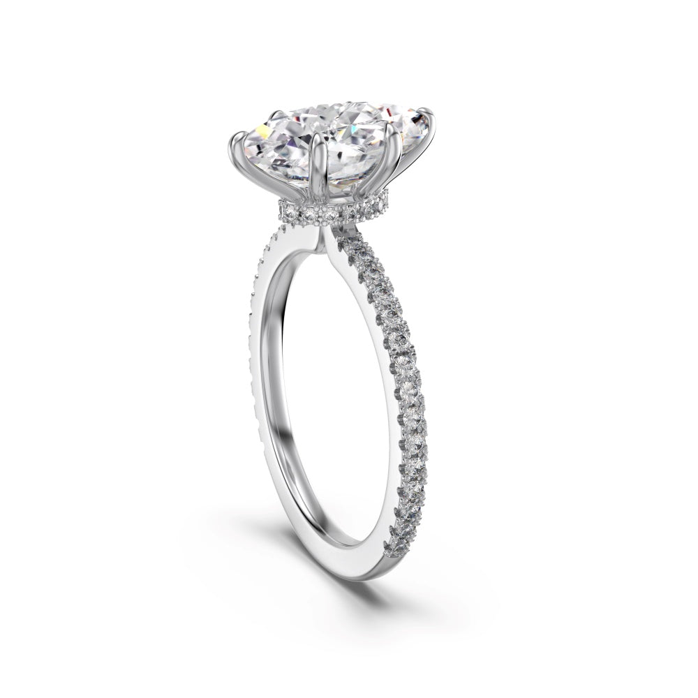 1.5ct Sterling Silver Marquise Cut - Silver