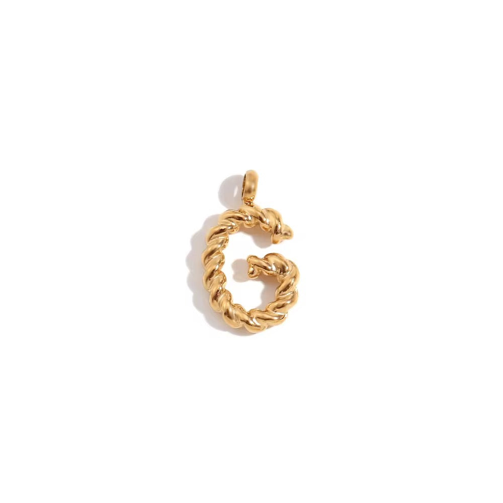 Letter Charm Necklace