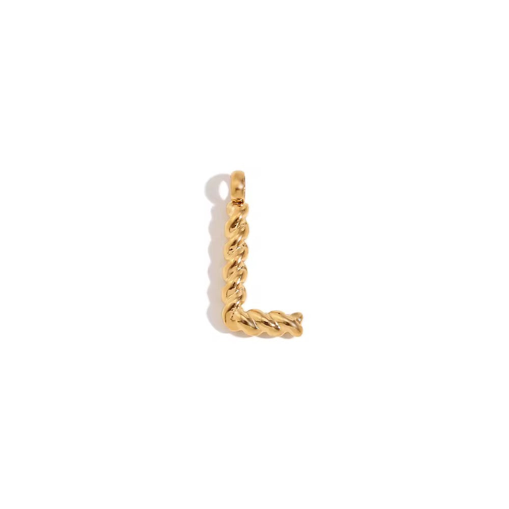 Letter Charm Necklace
