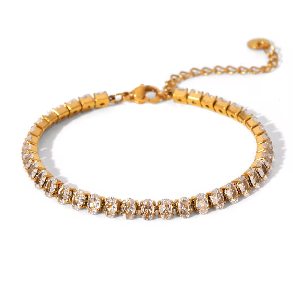 Oval Tennis Bracelet