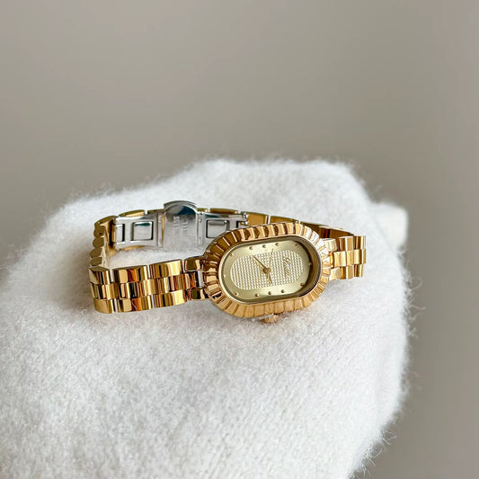Women Vintage Stainless Steel Watch - 30.5mm