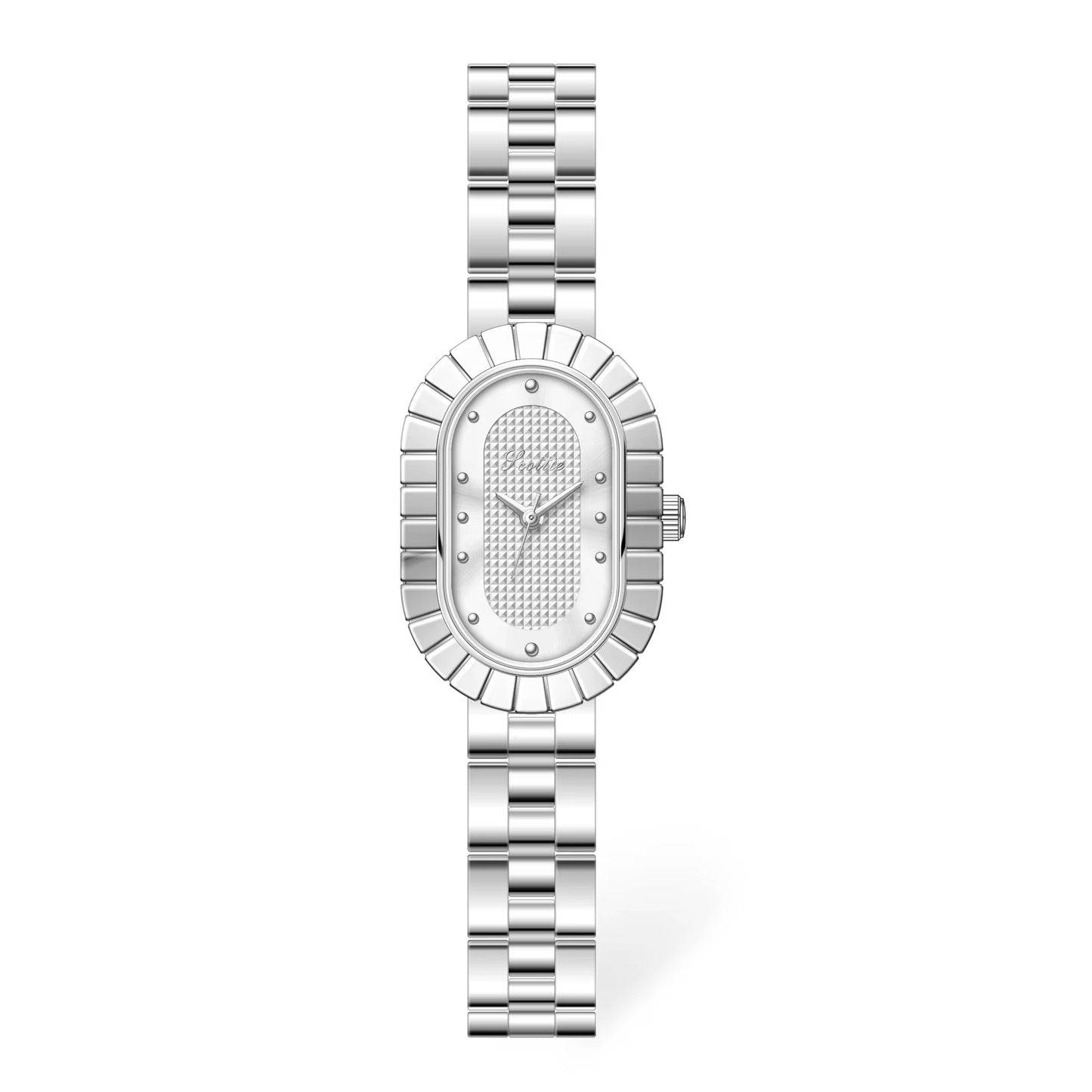 Women Vintage Stainless Steel Watch - 30.5mm