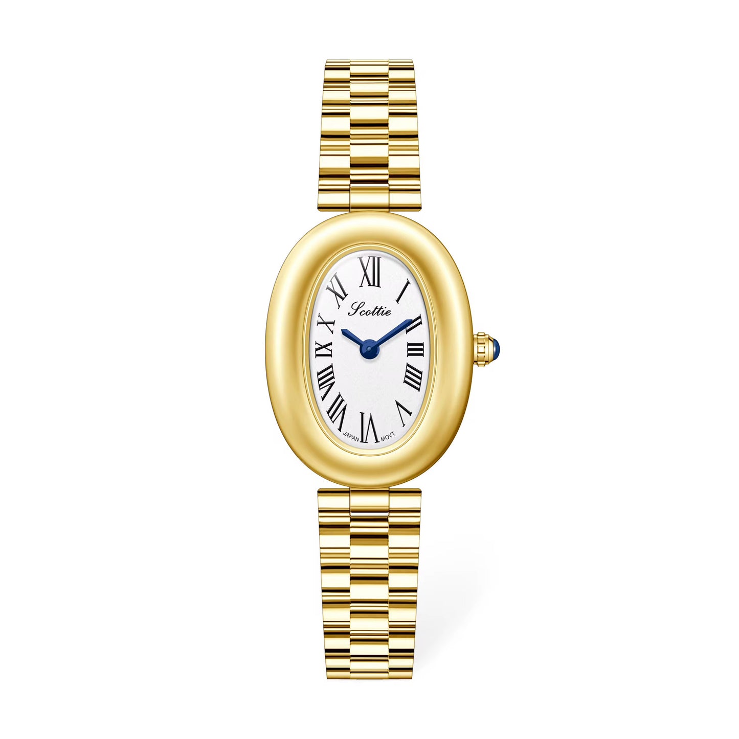 Women Oval Vintage Watch - 32mm