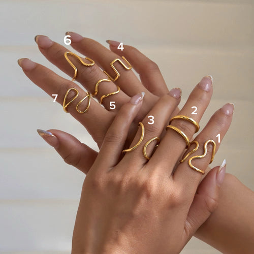 Geometric Design Rings