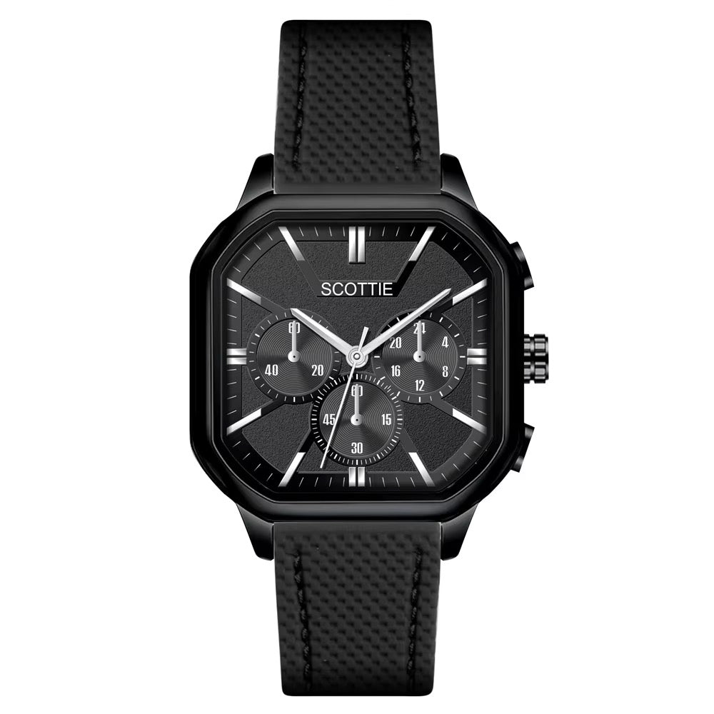 Octagon Silicone Mens Watch - 40MM