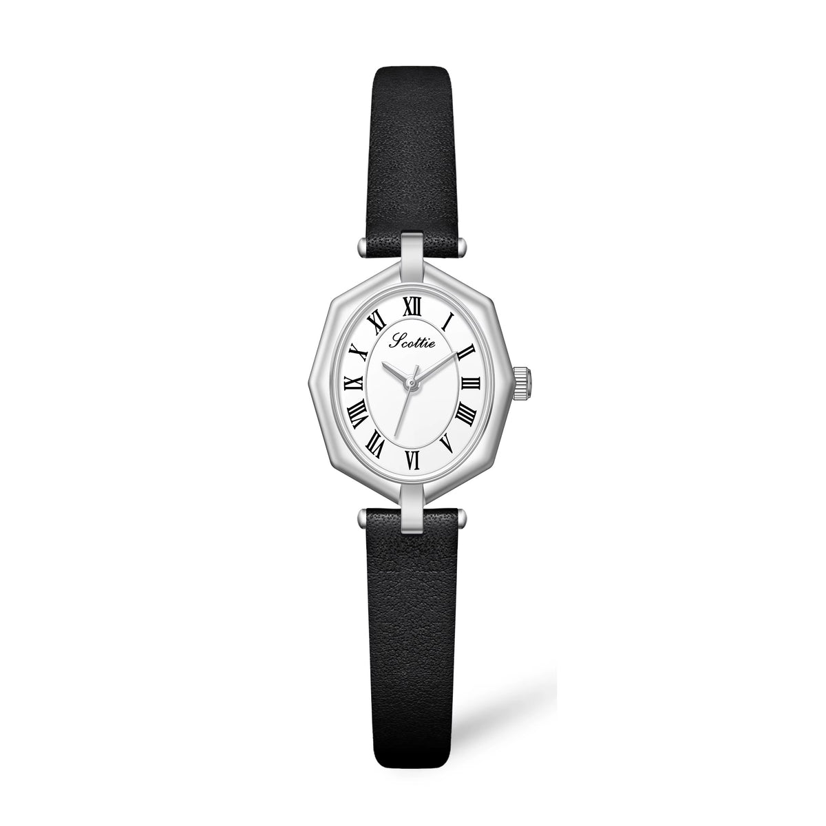 Women Leather Octagon Watch - 26.5mm