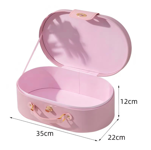 Oval Gift Box - Pink