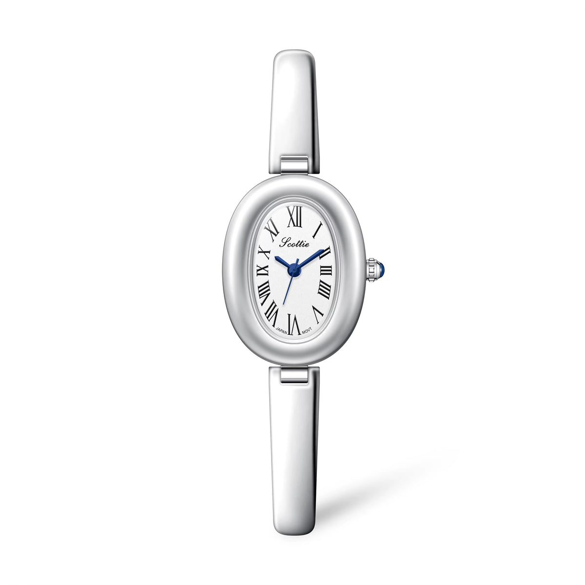 Women Oval Stainless Steel Watch - 24mm