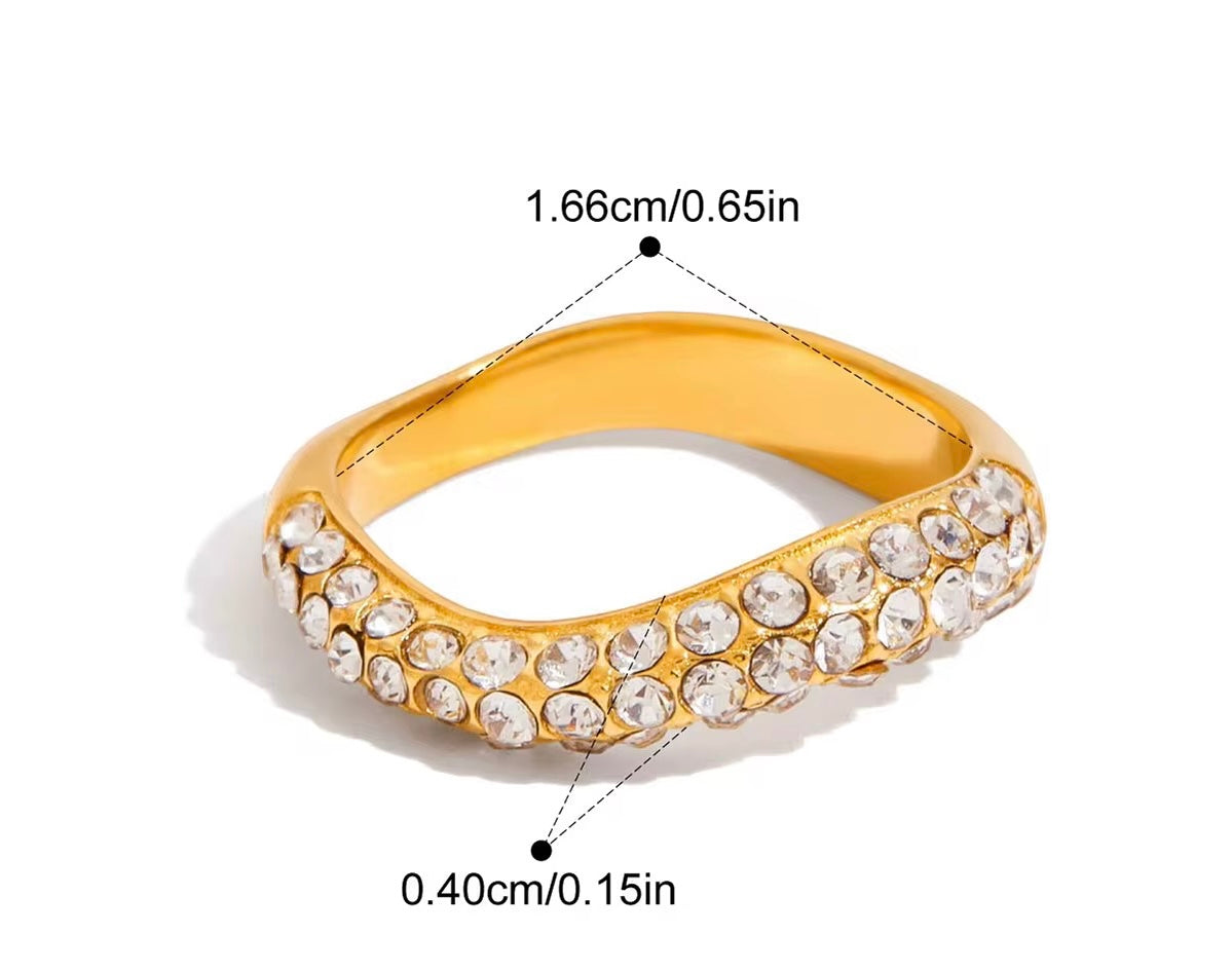 Irregular Stainless Steel Rings