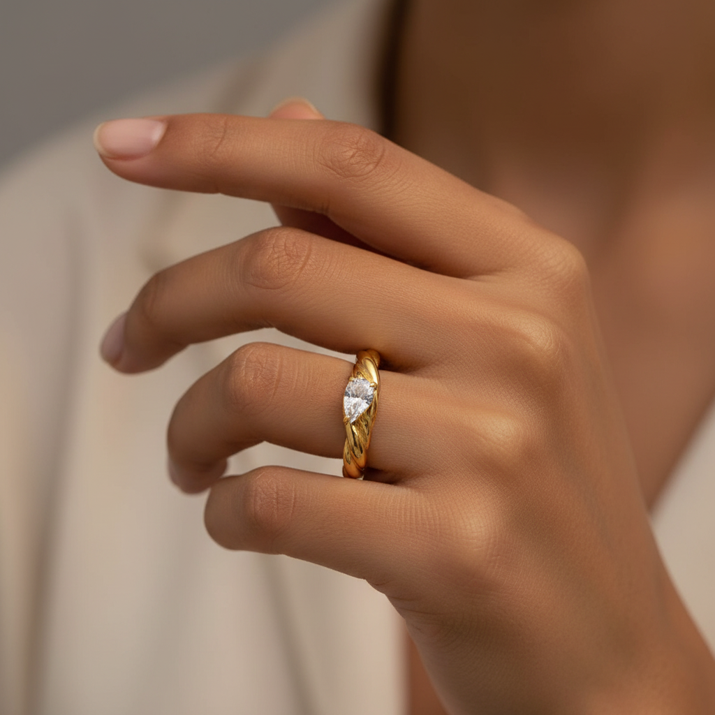 Irregular Stainless Steel Rings