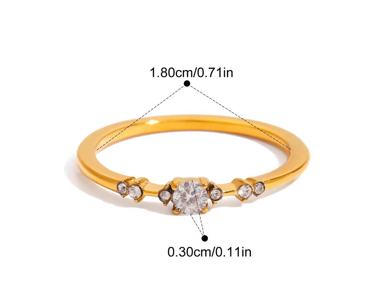 Irregular Stainless Steel Rings