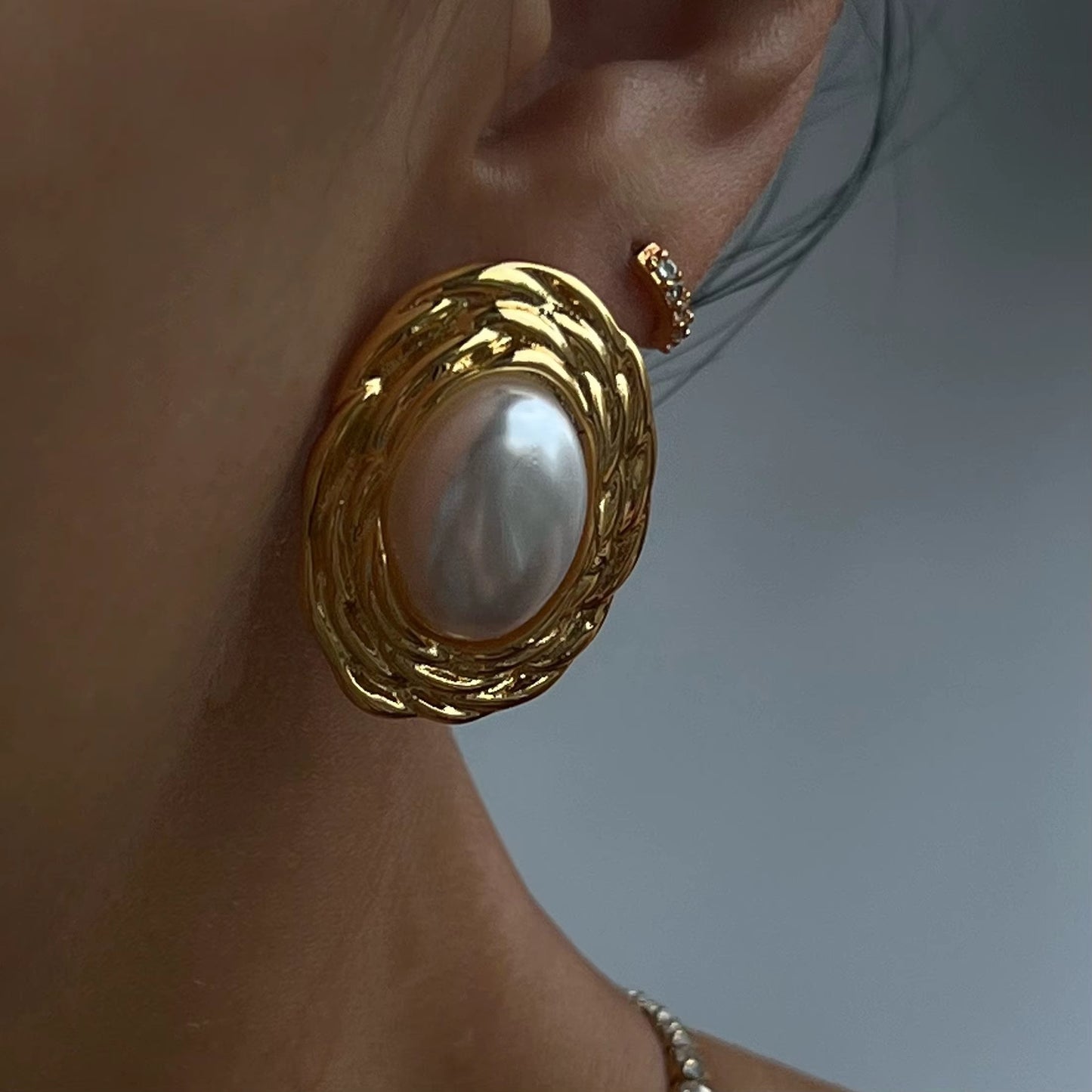 Vintage Pearl Earrings