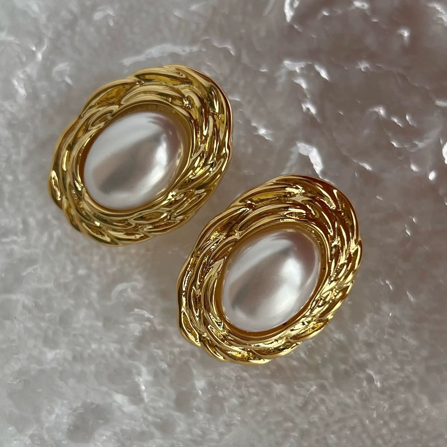 Vintage Pearl Earrings