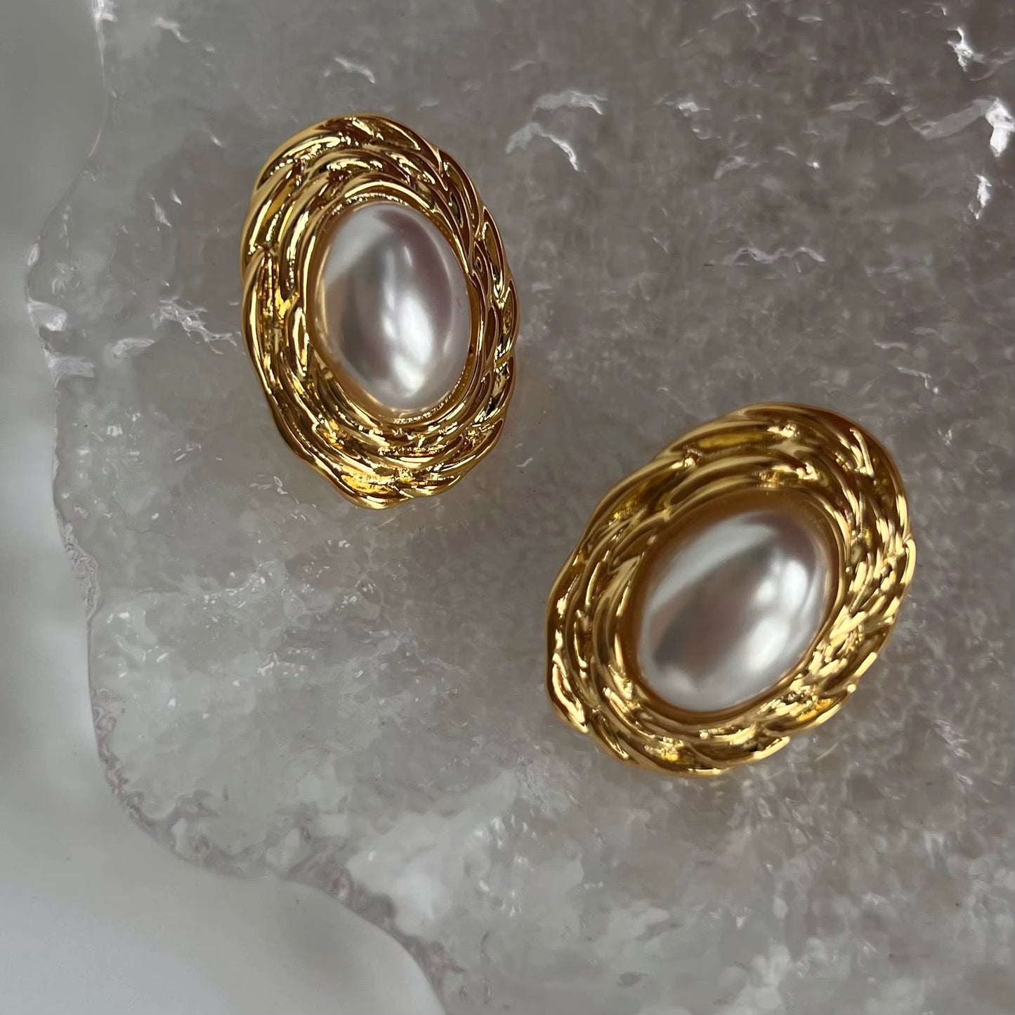 Vintage Pearl Earrings