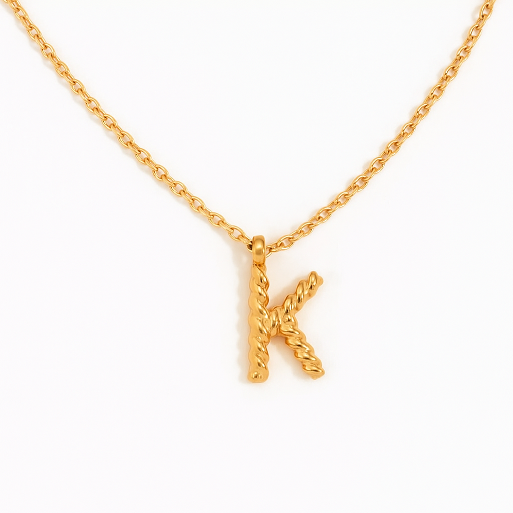 Letter Charm Necklace