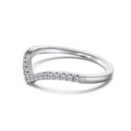 Eternity Ring - V Shaped