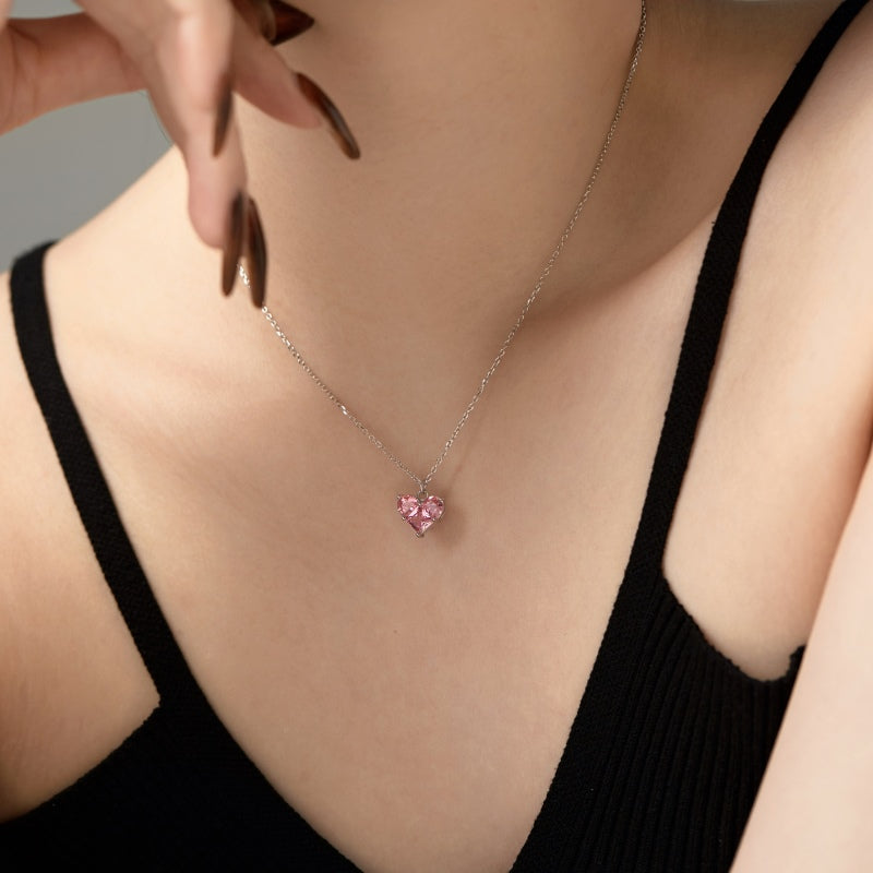 0.5ct Sterling Silver - Anya Pendant Necklace