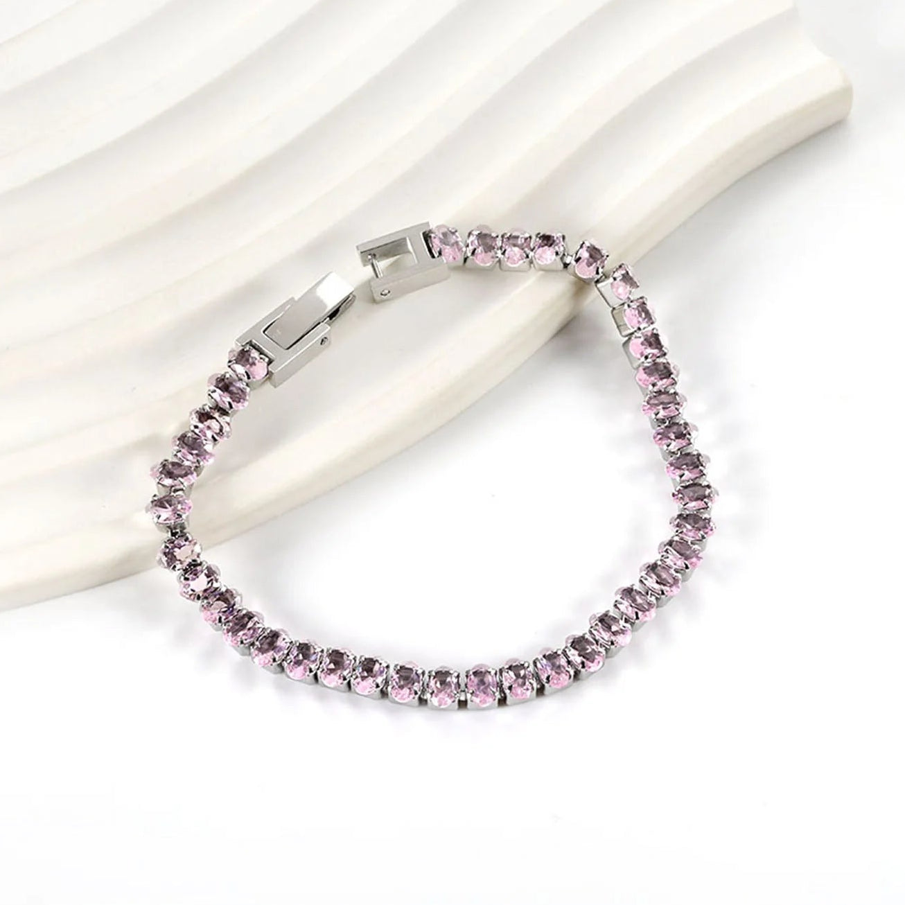 Oval Tennis Bracelet