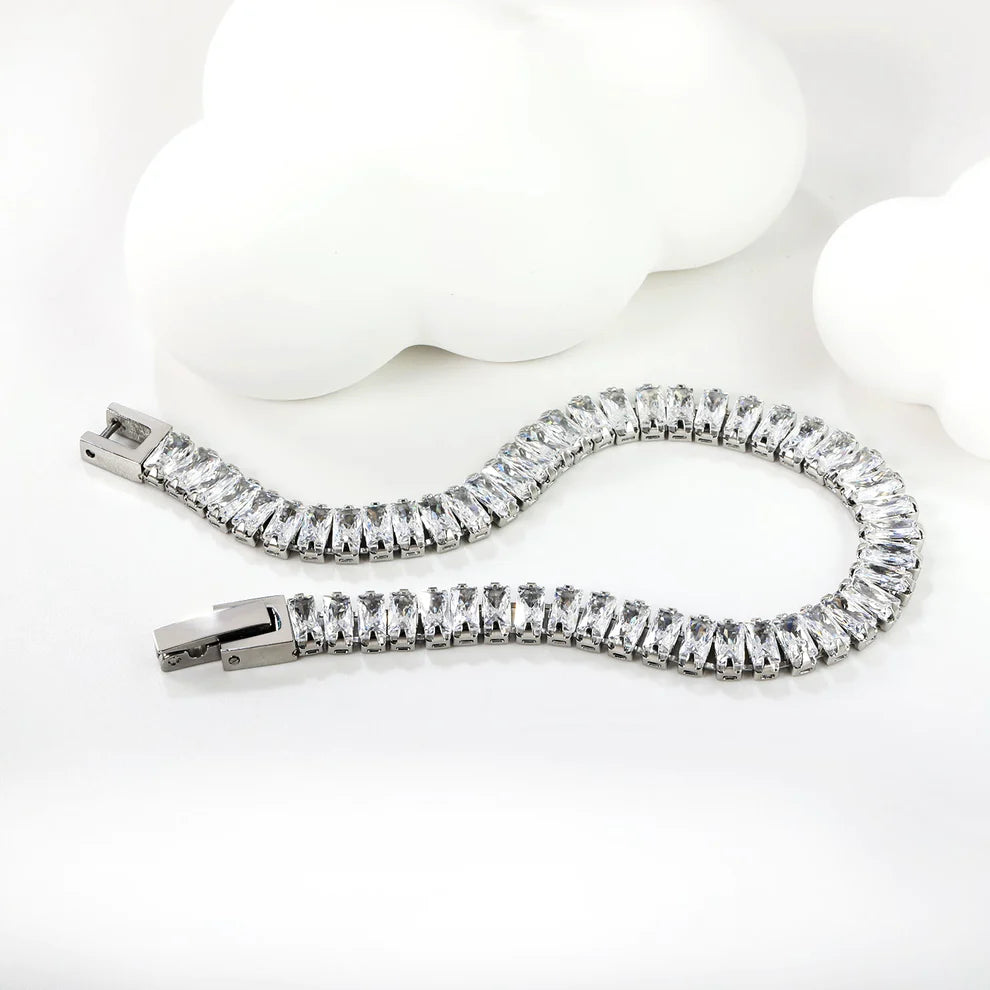 Rectangle Tennis Bracelet